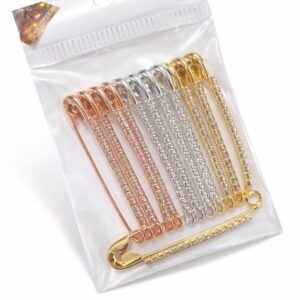 Diamond Safety Pins (Set)