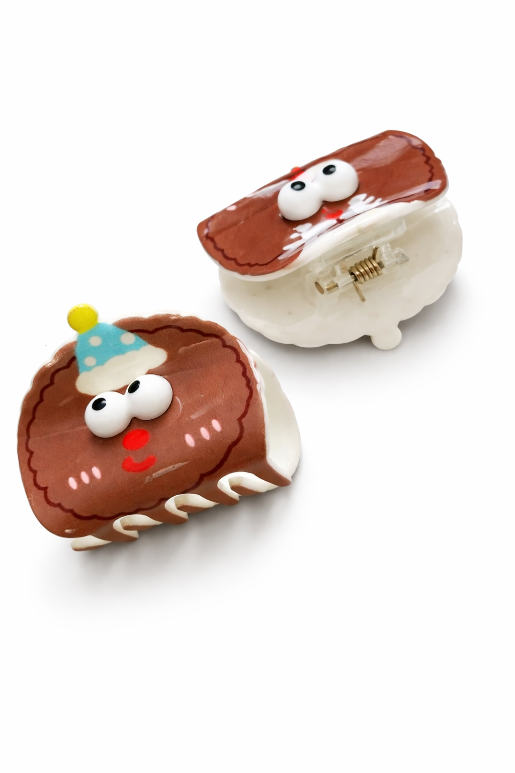 Cute chocolate cake hair clips Choco Cake Hair Clutcher - Image 1