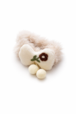 Fluffy BowCherry Scrunchie (pack of 2) - Image 3