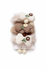 Fluffy BowCherry Scrunchie (pack of 2) - Image 2