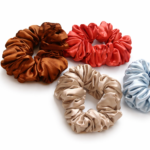 Smooth Satin Hair Scrunchie(pack of 4)